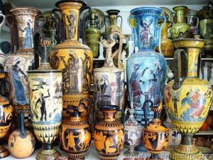 Rhodes Pottery Greece, Vases