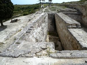 The Archaic Cistern, Rhodes Allure Tours