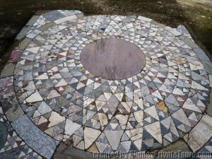 Taxi Tours of Rhodes, Mosaic floor