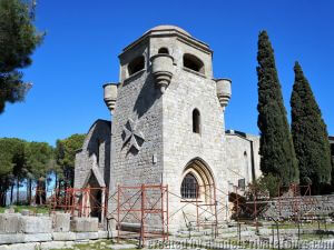 The church of our Lady of Filerimos, Rhodes on your own from cruise ship 