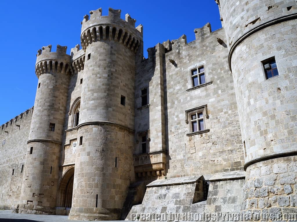 Palace of the Grand Master, Rhodes Town, Greece