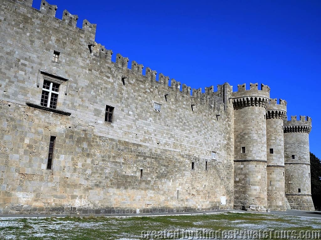 Palace of Grand Masters in Rhodes Island, Old Town