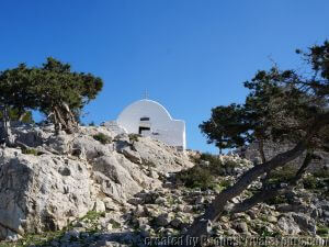 The 15th century chapel of St. Panteleimon, Rhodes tours from cruise ship 