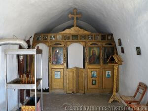 The 15th century chapel of St. Panteleimon, Rhodes sightseeing tours Greece