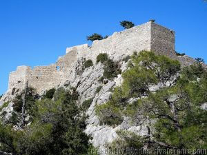 The castle of Monolithos, Rhodes tours from cruise ship 