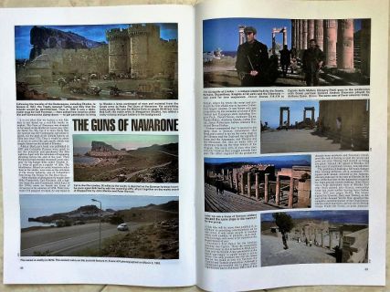 Nicholas helped Winston and Gail Ramsay to find the locations where the “Guns of Navarone” filmed in Rhodes, (for their magazine After the Battle www.afterthebattle.com  Issue 177)