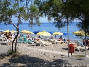 Elli Beach, Tours of Rhodes Greece