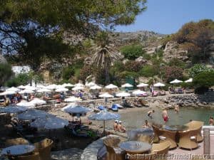 Playa de Kallithea Rodas Grecia