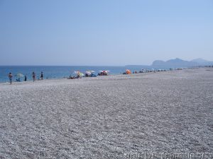 Beautiful beaches in Europe, Traganou Beach, Rhodes Greece