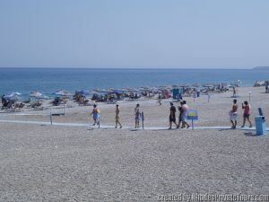 Playa de traganou Rodas Grecia