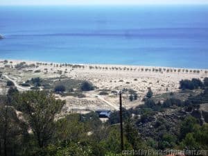 Playa de TSAMBIKA Rodas Grecia (TSAMPIKA)