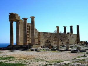 Temple of Athina Lindia, Rhodes cruise excursions    