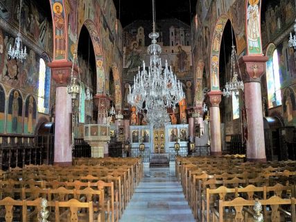 Evangelismos tis Theotokou church in Rhodes island Greece