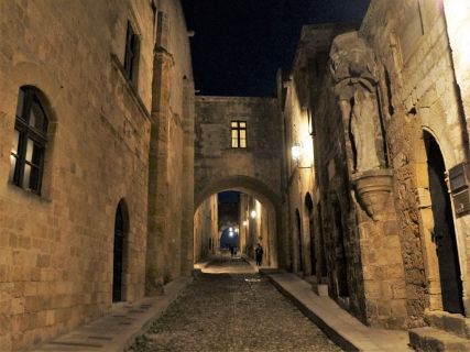 Rhodes by night private tour