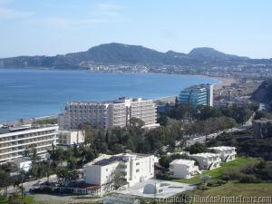 Faliraki Tourist Settlement, Rhodes Taxi Tours