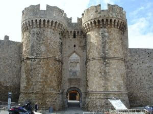 The Marina Gate, Rhodes Island Tour