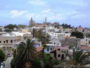 View of the Old Town, Rhodes Island Tour