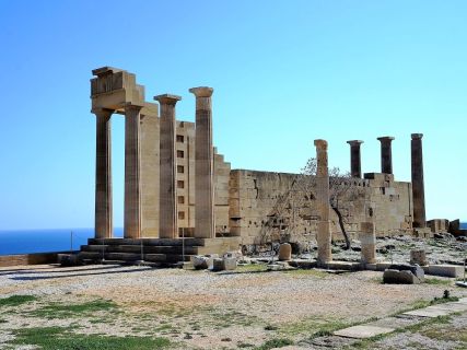 Temple of Athena on the Acropolis of Lindos, 