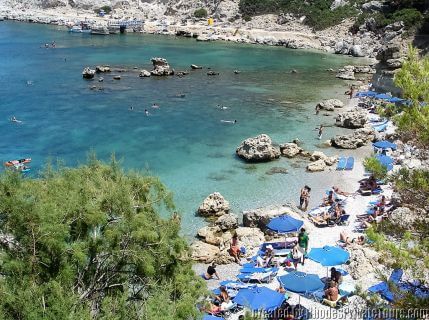 Anthony Quinn Bay, Rhodes beach tours