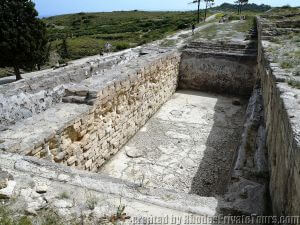 The Archaic Cistern, Allure Tours in Rhodes Greece