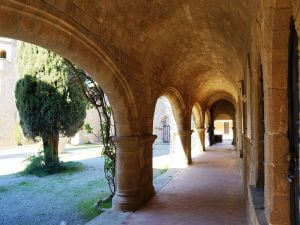 Monk's rooms in Monastery of Filerimos