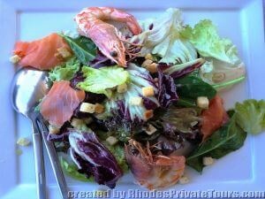 Main Dishes in Rhodes Greece