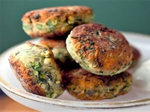 Pitaroudia-typical croquettes from Rhodes