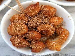 Greek food recipes in Rhodes
