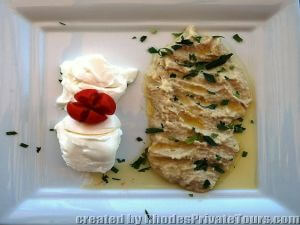 Typical Greek Menus in Rhodes