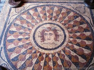 Rhodes cruise excursions, Mosaics