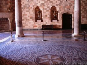 Rhodes tours from cruise ship, Mosaics