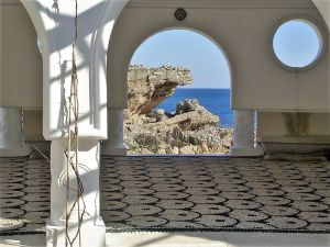 The interior of the big Rotunda, Rhodes Port Excursions  