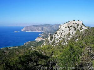 The castle of Monolithos, Rhodes Taxi Port Excursions  