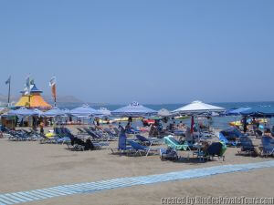 Faliraki Beach Rhodes Greece