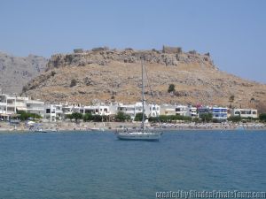 Haraki Beach Rhodes Greece, Tours in Rhodes Island