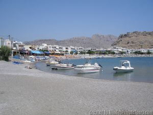 Haraki Beach Rhodes Greece