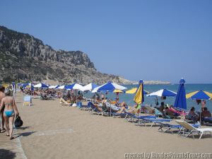 Tsambika Beach Rhodes Greece