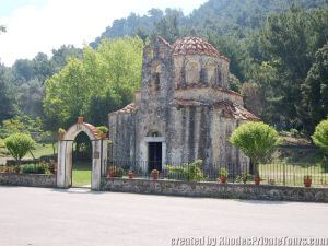 The fifteenth century Byzantine Church of St. Nicholas, Tours of Rhodes