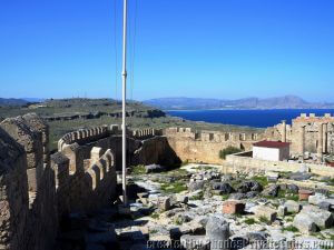 Medieval fortifications, Rhodes on your own from cruise ship 