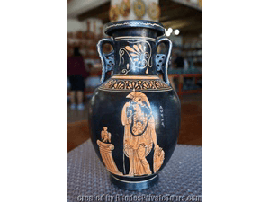 Red figure pottery reproductions
