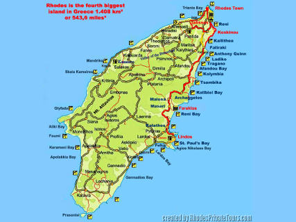 Knights of St John Tour, Rhodes Tours