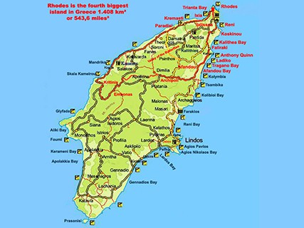 Rhodes Landscape Tour, Rhodes Tours