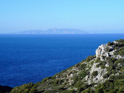 Beautiful landscape vistas in Rhodes