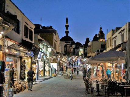 Rhodes by night tour